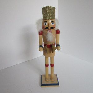 small wooden nutcracker